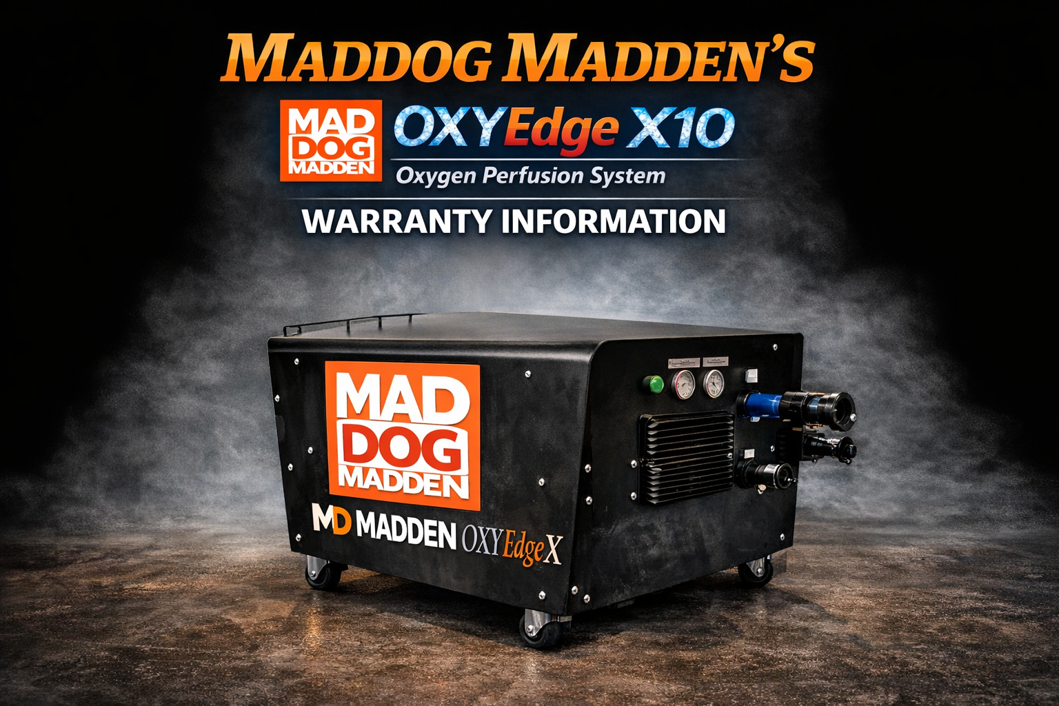 MADDOG OXYEdgeX - PRO - 1 Year  Extended  Warranty